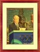国际奥委会主席萨马兰奇宣布：北京申奥成功
