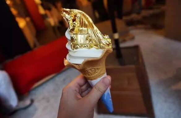 金箔大餐-金箔冰淇淋